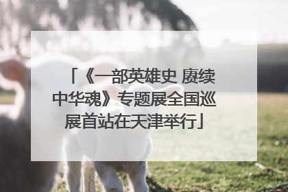 《一部英雄史 赓续中华魂》专题展全国巡展首站在天津举行