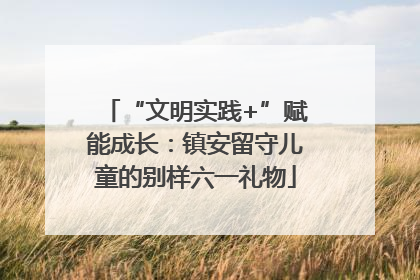 “文明实践+”赋能成长：镇安留守儿童的别样六一礼物