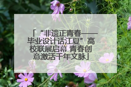 “非遗正青春——毕业设计话江夏”高校联展启幕 青春创意激活千年文脉