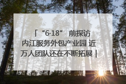 “6·18” 前探访内江服务外包产业园 近万人团队还在不断拓展｜内江东兴“红”在哪⑤