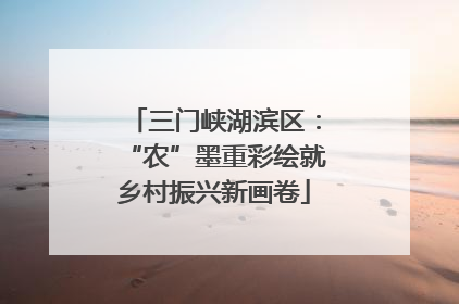 三门峡湖滨区：“农”墨重彩绘就乡村振兴新画卷
