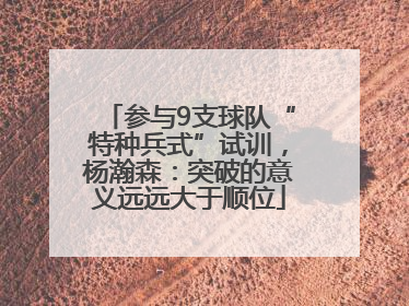 参与9支球队“特种兵式”试训，杨瀚森：突破的意义远远大于顺位