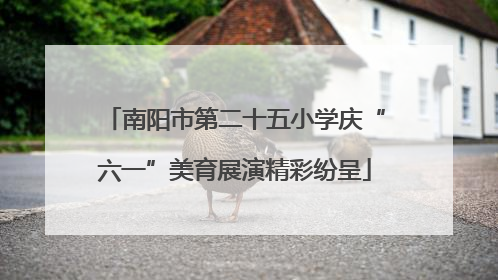 南阳市第二十五小学庆“六一”美育展演精彩纷呈