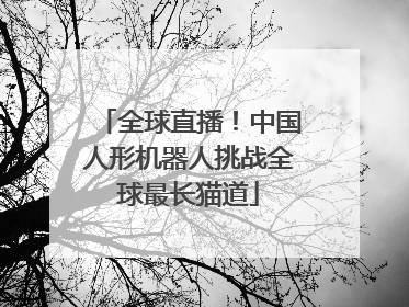 全球直播！中国人形机器人挑战全球最长猫道