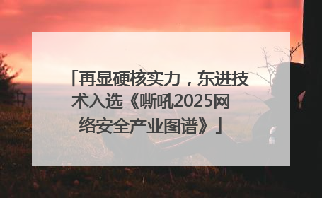 再显硬核实力，东进技术入选《嘶吼2025网络安全产业图谱》