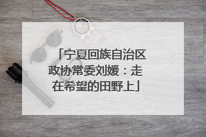 宁夏回族自治区政协常委刘媛：走在希望的田野上