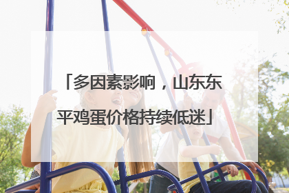 多因素影响，山东东平鸡蛋价格持续低迷