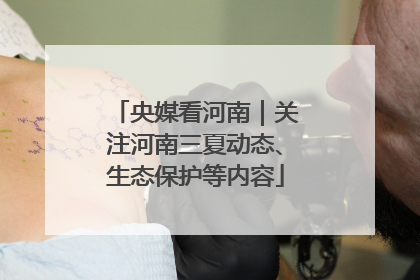 央媒看河南｜关注河南三夏动态、生态保护等内容