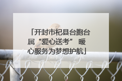 开封市杞县台胞台属“爱心送考” 暖心服务为梦想护航