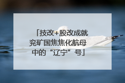 技改+股改成就兖矿国焦焦化航母中的“辽宁”号