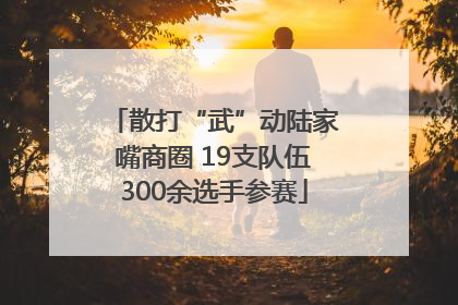 散打“武”动陆家嘴商圈 19支队伍300余选手参赛