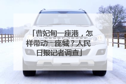 曹妃甸一座港，怎样带动一座城？人民日报记者调查