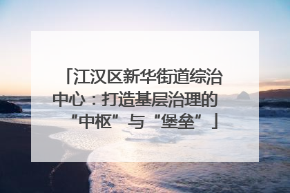 江汉区新华街道综治中心：打造基层治理的“中枢”与“堡垒”
