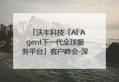 沃丰科技「AI Agent下一代全球服务平台」客户峰会-深圳站圆满落幕！