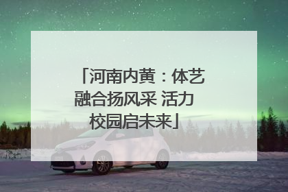 河南内黄：体艺融合扬风采 活力校园启未来