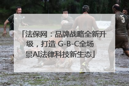 法保网：品牌战略全新升级，打造 G-B-C全场景AI法律科技新生态