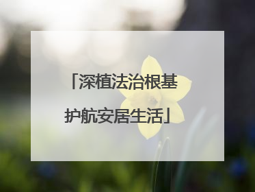 深植法治根基 护航安居生活