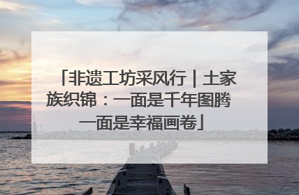 非遗工坊采风行｜土家族织锦：一面是千年图腾 一面是幸福画卷