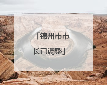锦州市市长已调整