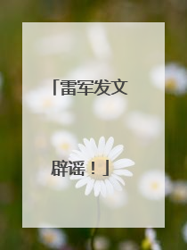 雷军发文辟谣！