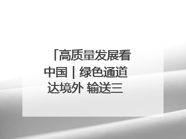 高质量发展看中国｜绿色通道达境外 输送三江“一口鲜”