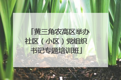 黄三角农高区举办社区（小区）党组织书记专题培训班