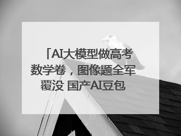 AI大模型做高考数学卷，图像题全军覆没 国产AI豆包和DeepSeek均得分144
